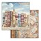 Stamperia Double-Sided Paper Pad 8"X8" 10/Pkg-Vintage Library, 10 Designs/1 Each